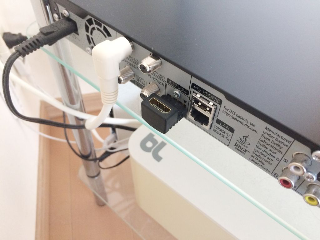 HDMI端子用L字コネクタ